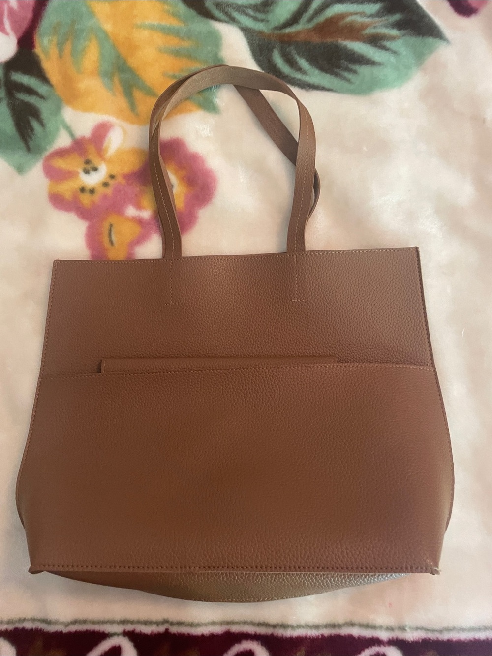 Classic Brown Tote Bag - Casual Everyday Carry